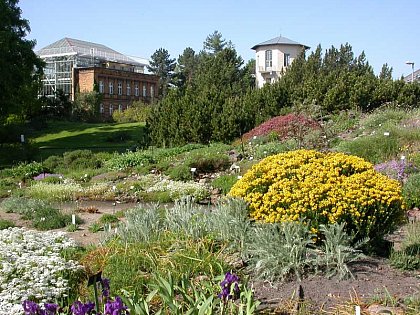 Observatory with Tropical Greenhouse and alpine plants